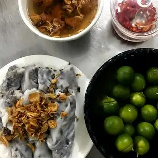 Hình ảnh Bánh cuốn chả nướng