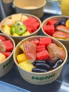 Hình ảnh Box mix 3 loại hoa quả cắt sẵn