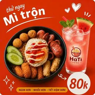 Hình ảnh Mì Trộn Thập Cẩm Đặc Biệt + 1 Nước Ép Dưa Hấu