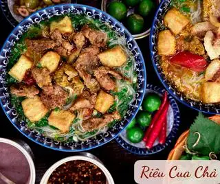Hình ảnh Bún riêu chả nướng