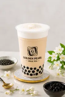 Hình ảnh Trà sữa hoa nhài - Jasmine Milk Tea