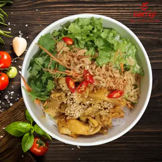 Hình ảnh Bún Trộn Thịt Gà
