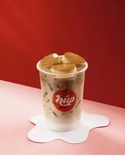 Hình ảnh Cà phê sữa tươi siêu bánh flan - ly 1 lít