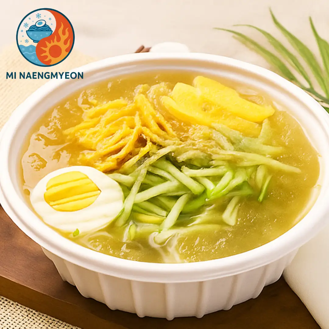 Hình ảnh Mỳ lạnh truyền thống/물냉면