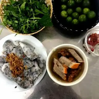 Hình ảnh Bánh cuốn chả lẫn