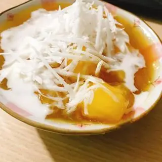 Hình ảnh Chè Sắn - Cốt Dừa - Dừa Sợi ( Nóng ) ( Cốc Giấy )
