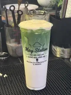 Hình ảnh Matcha latte kem cheese