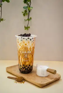 Hình ảnh Sữa tươi trân châu đường đen