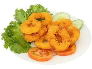 Hình ảnh mực vòng chiên 