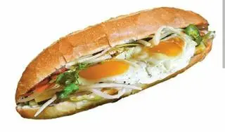 Hình ảnh Bánh mì ốp la