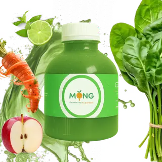 Hình ảnh Khỏe đẹp mỗi ngày - Nước ép CẢI BÓ XÔI x CÀ RỐT, TÁO, CHANH