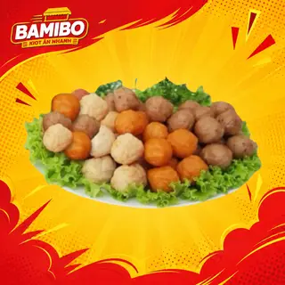 Hình ảnh Combo 30 Viên Kèm Sốt (Cá - Bò - Tôm)