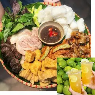 Hình ảnh combo 1 suất đầy đủ + 1 trà chanh