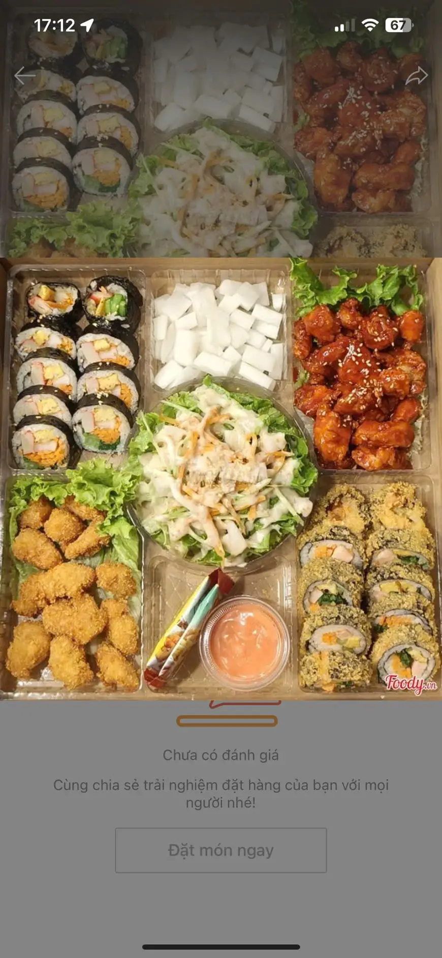 Hình ảnh Box 5 món