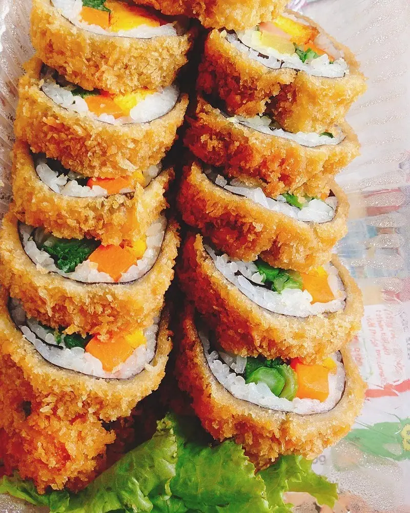 Hình ảnh kimbap chiên