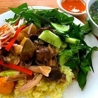 Hình ảnh Cơm gà xé lòng gà
