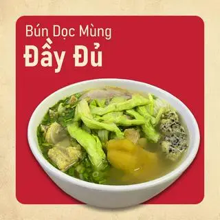 Hình ảnh Bún Dọc Mùng Đầy Đủ - Full Topping