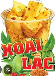 Hình ảnh xoài lắc muối ớt (dành cho 3-4 người ăn)