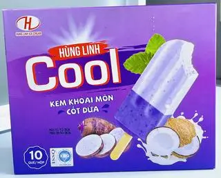 Hình ảnh Kem khoai môn cốt dừa cool