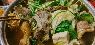 Hình ảnh Lẩu thịt nạm nhỏ 