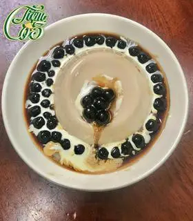Hình ảnh Tàu hũ Singapore topping trân châu trắng + thạch phô mai
