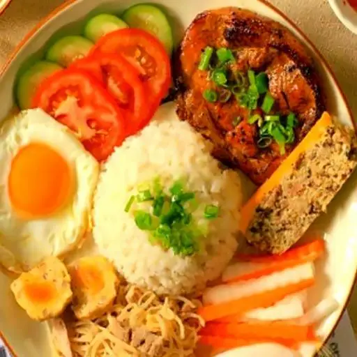 Hình ảnh Cơm tấm sườn - chả