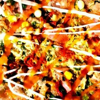 Hình ảnh Bánh tráng nướng khô bò đỏ
