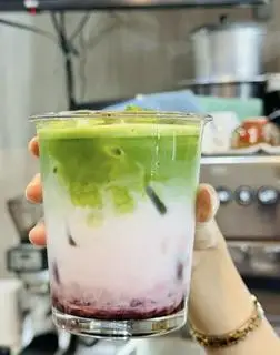 Hình ảnh Matcha Việt Quất