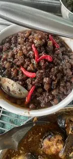 Hình ảnh Cơm mắm ruốc xào ba rọi 