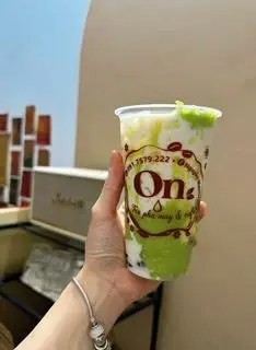Hình ảnh trà sữa cốm dẻo