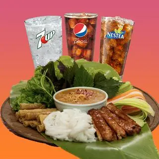Hình ảnh Combo Nem Đặc Biệt + Nước Bất Kì