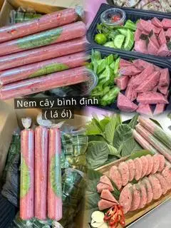Hình ảnh Nem chua cây Bình Định