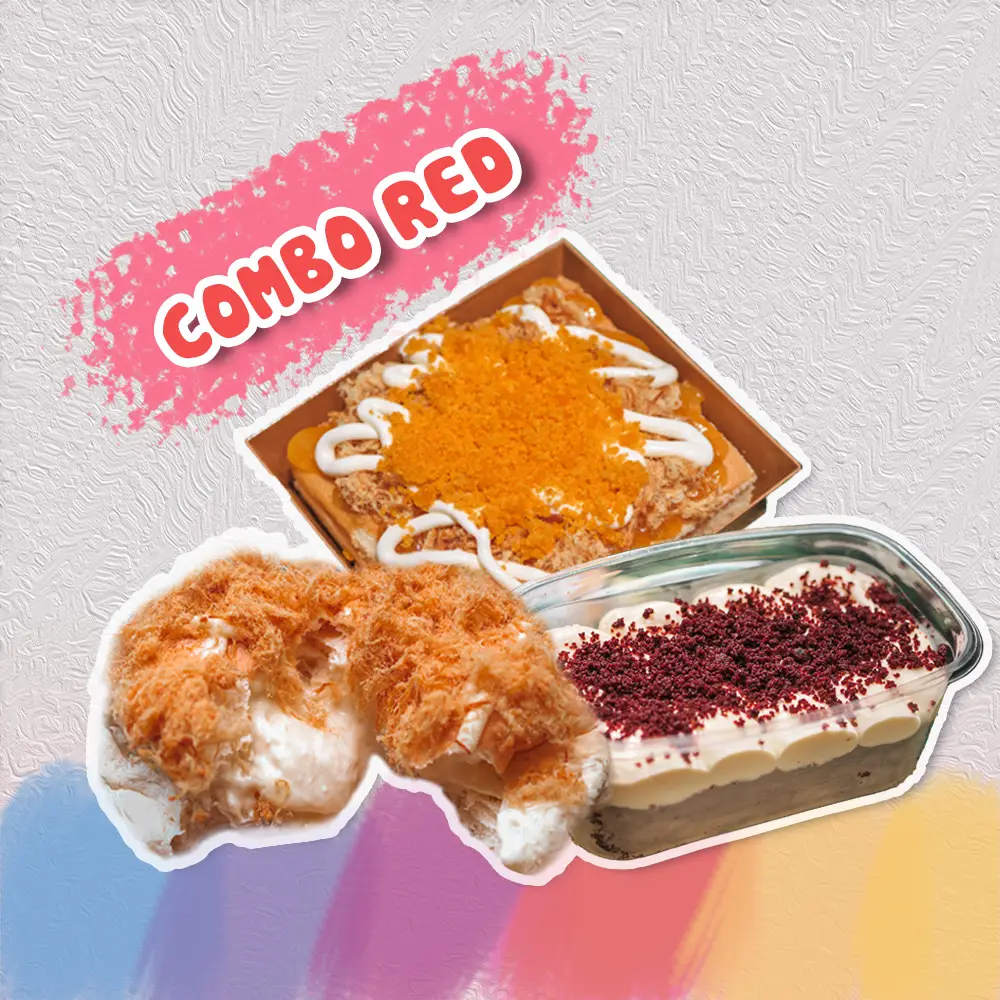 Hình ảnh COMBO 3 bánh có Red Velvet