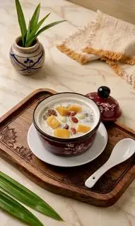 Hình ảnh Siêu bổ dưỡng - Sữa tươi xoài yến đào sen nhãn