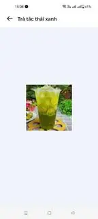 Hình ảnh Trà tắc Thái xanh