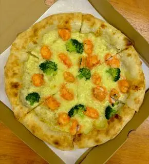 Hình ảnh Pizza tôm sốt mayo