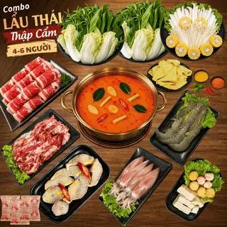 Hình ảnh Lẩu Thái Thập Cẩm Set 4-6 Người
