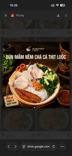 Hình ảnh Bún Mắm Nêm Chả Cá Thịt Luộc