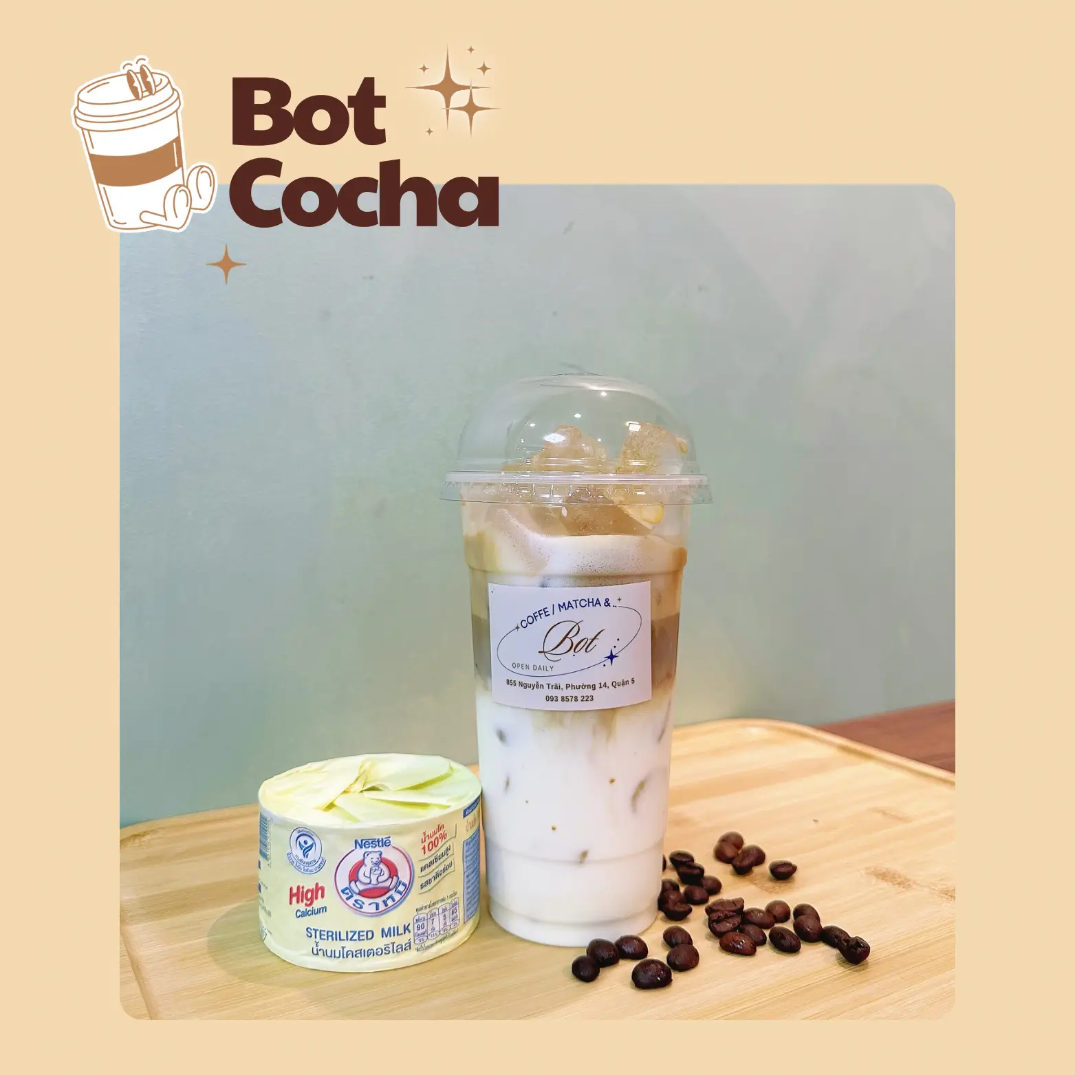 Hình ảnh Cà Phê Sữa Gấu