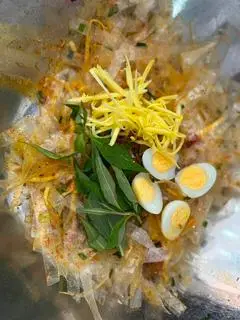 Hình ảnh Trộn sợi hành phi