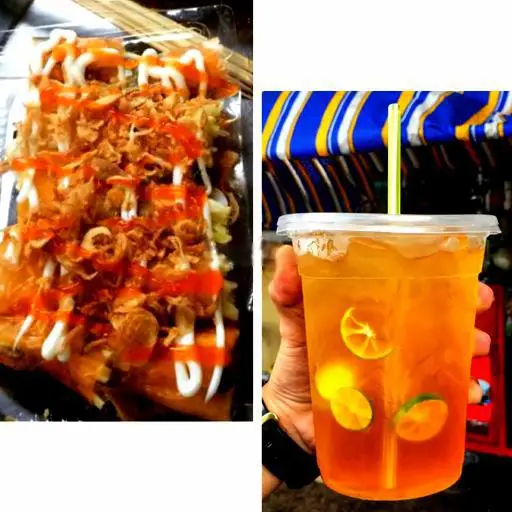 Hình ảnh Combo Bánh Tráng Cuốn + Trà Tắc