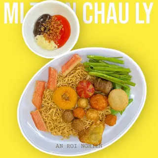 Hình ảnh Mì Trộn Mix Cá Viên - Lớn
