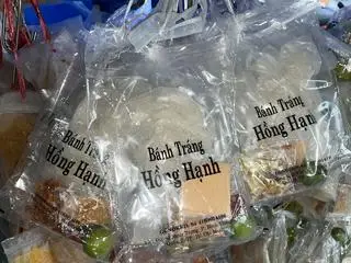 Hình ảnh Bánh tráng Hồng Hạnh trộn
