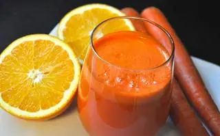 Hình ảnh Nước ép cam - cà rốt