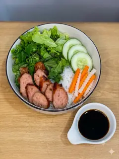 Hình ảnh Bún Nước Tương Nem Nướng 