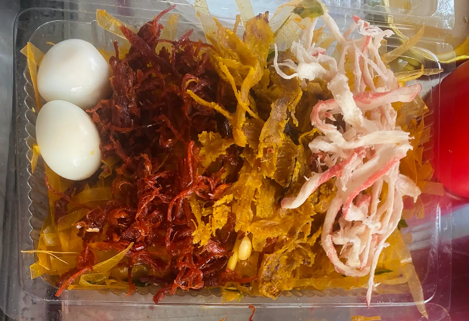 Hình ảnh Bánh tráng trộn full toping