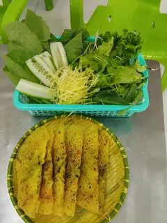 Hình ảnh bánh xèo trứng