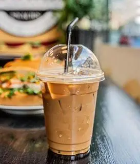 Hình ảnh cà phê sữa đá