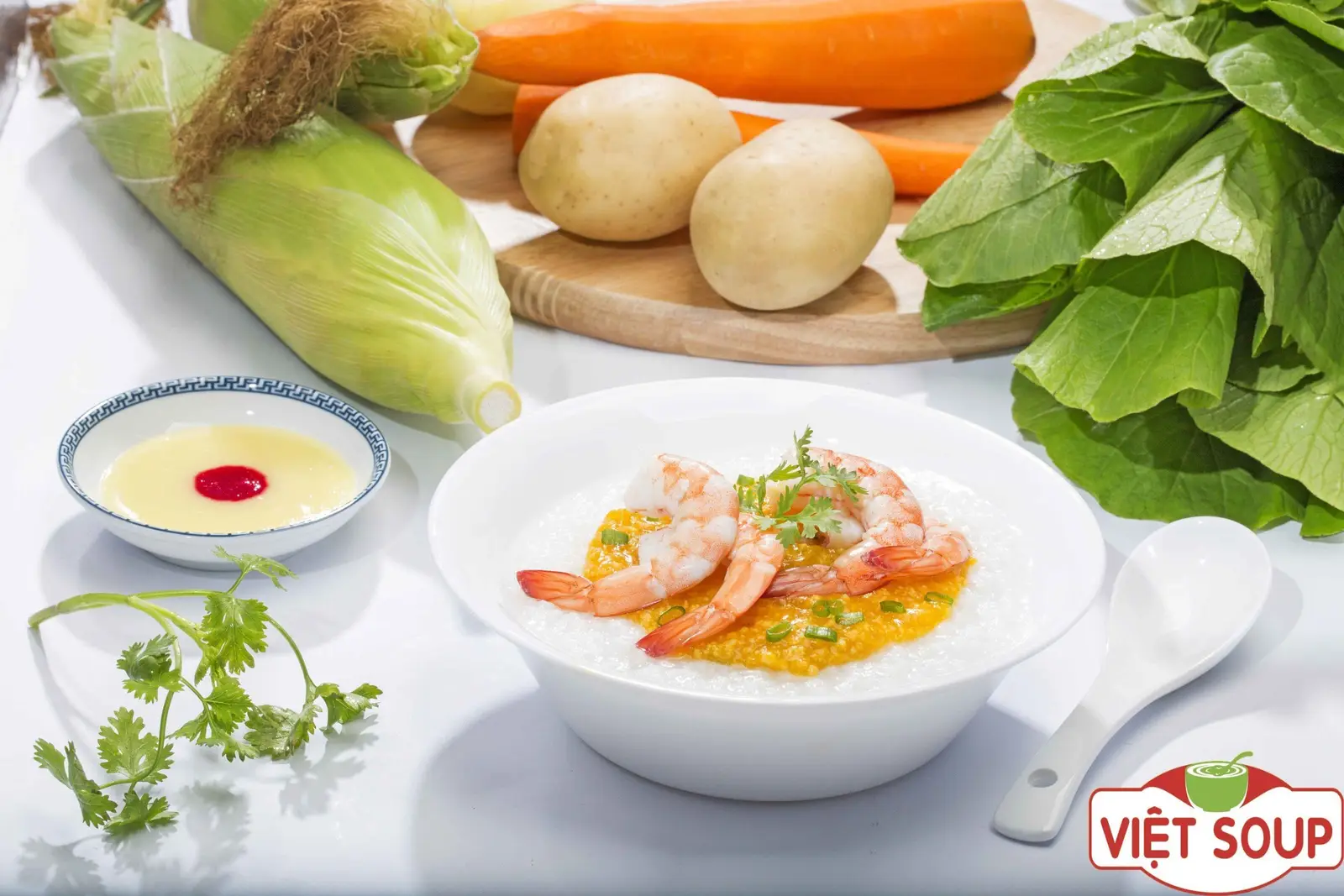 Hình ảnh Cháo Tôm Sú Nhỏ