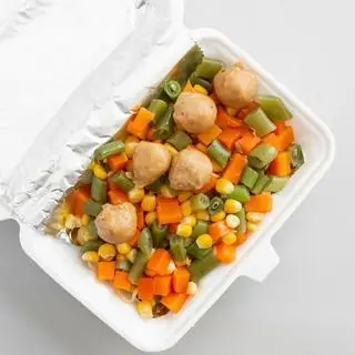 Hình ảnh Mỳ trộn bò viên
